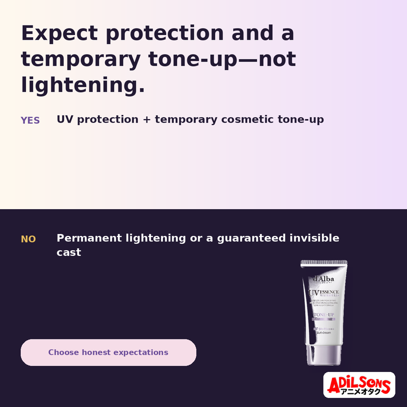 d'Alba WATERFULL TONE-UP SUN CREAM(PURPLE) SPF 50+ PA++++ 50ML — creative 15