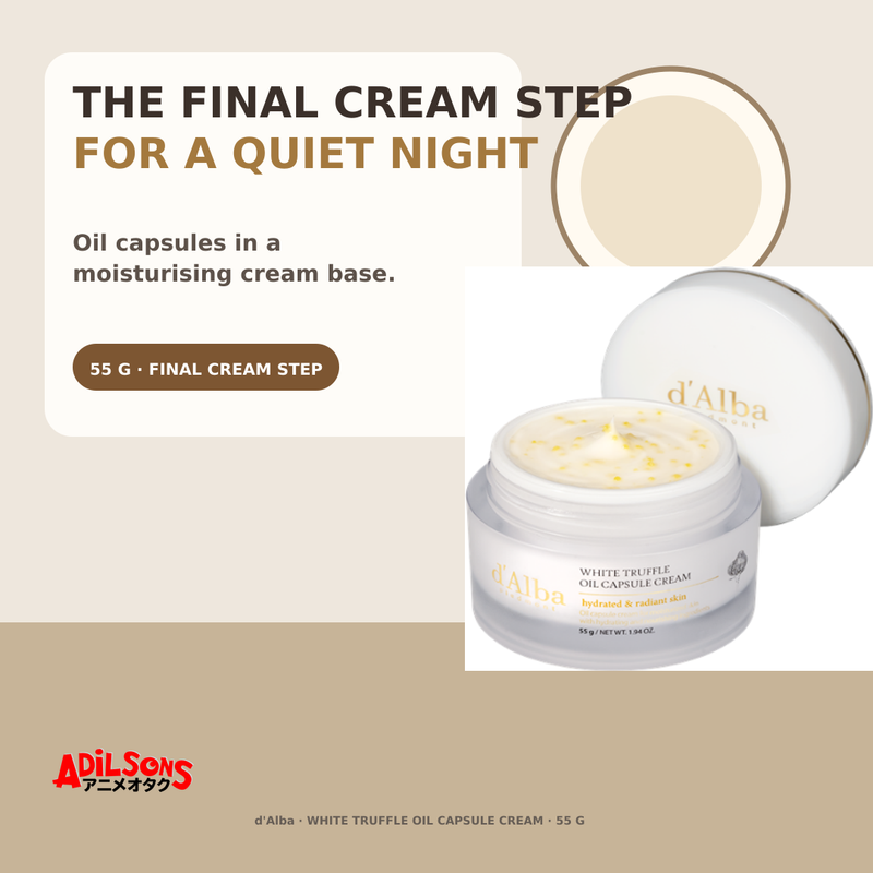 d'Alba WHITE TRUFFLE OIL CAPSULE CREAM 55G — creative 01