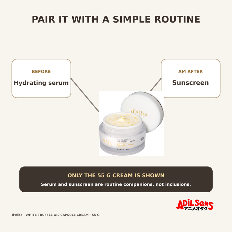 d'Alba WHITE TRUFFLE OIL CAPSULE CREAM 55G — creative 14