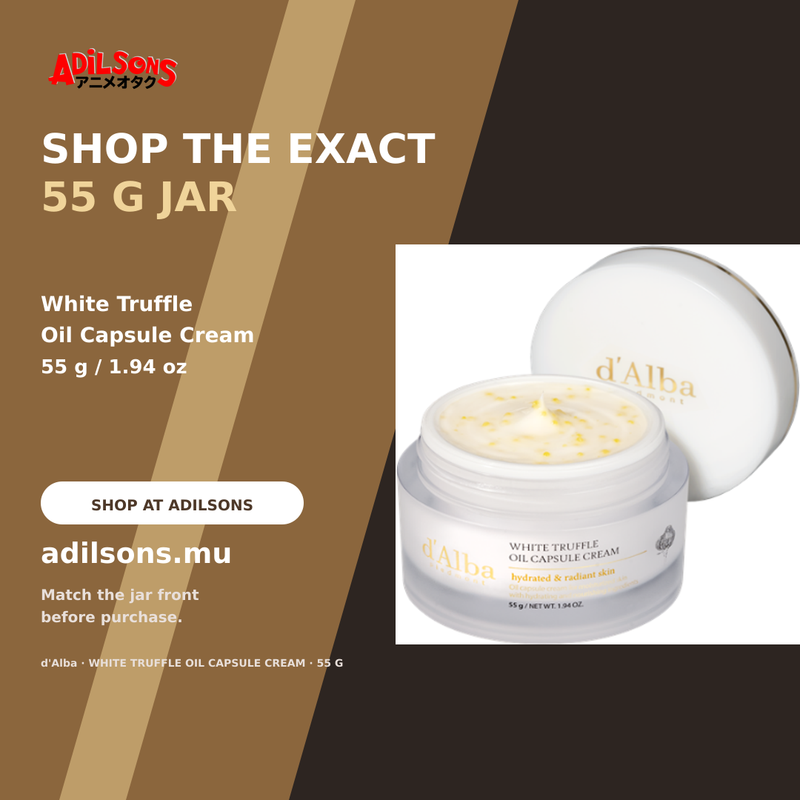 d'Alba WHITE TRUFFLE OIL CAPSULE CREAM 55G — creative 19