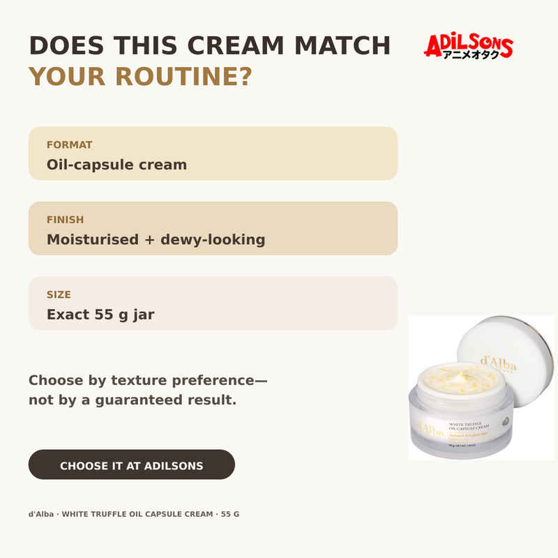 d'Alba WHITE TRUFFLE OIL CAPSULE CREAM 55G — creative 20