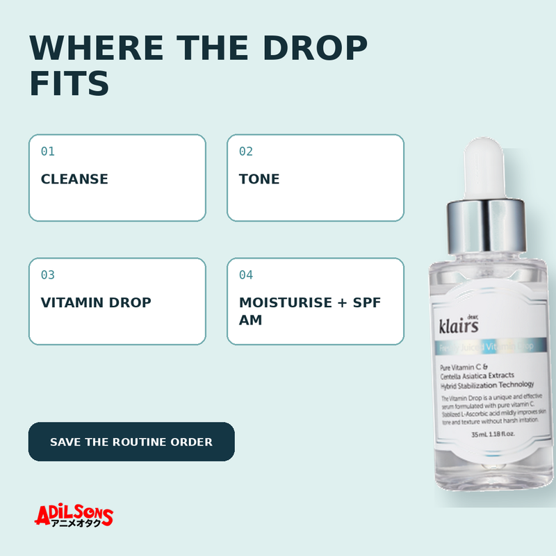 dear, klairs FRESHLY JUICED VITAMIN DROP 35ML — creative 04