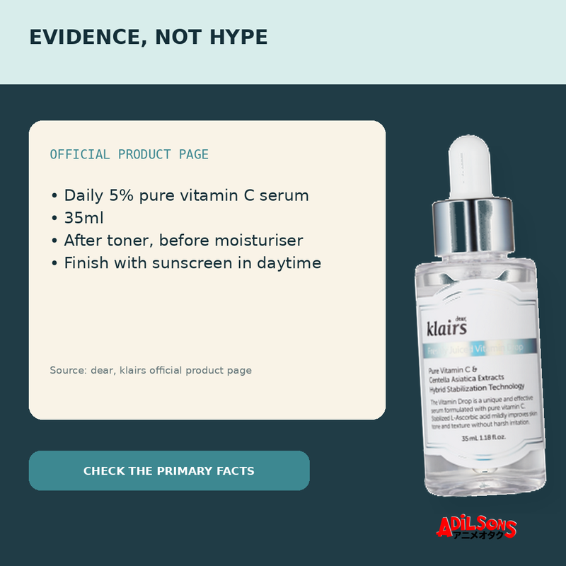 dear, klairs FRESHLY JUICED VITAMIN DROP 35ML — creative 11