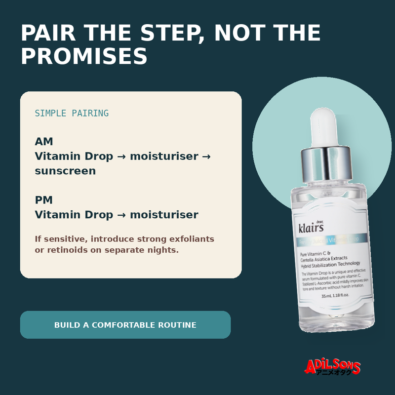 dear, klairs FRESHLY JUICED VITAMIN DROP 35ML — creative 14