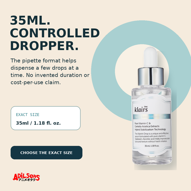 dear, klairs FRESHLY JUICED VITAMIN DROP 35ML — creative 17