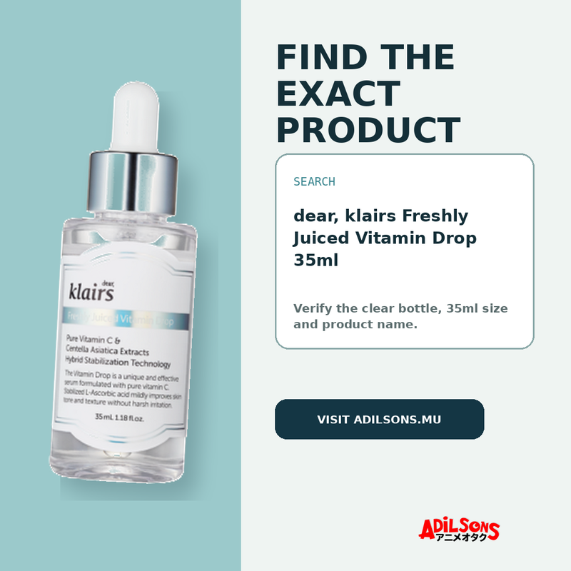 dear, klairs FRESHLY JUICED VITAMIN DROP 35ML — creative 19