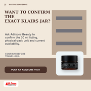 dear, klairs MIDNIGHT BLUE CALMING CREAM 30ML — creative 18