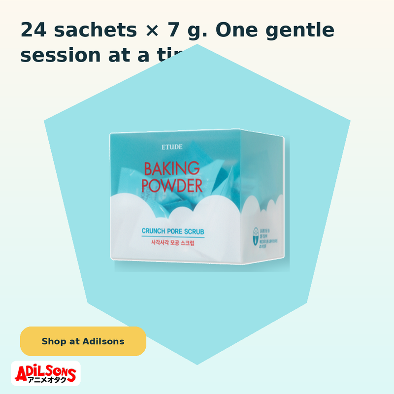 ETUDE BAKING POWDER CRUNCH PORE SCRUB (7G*24EA) — creative 07