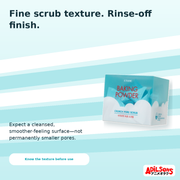 ETUDE BAKING POWDER CRUNCH PORE SCRUB (7G*24EA) — creative 09