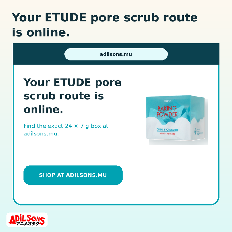ETUDE BAKING POWDER CRUNCH PORE SCRUB (7G*24EA) — creative 19