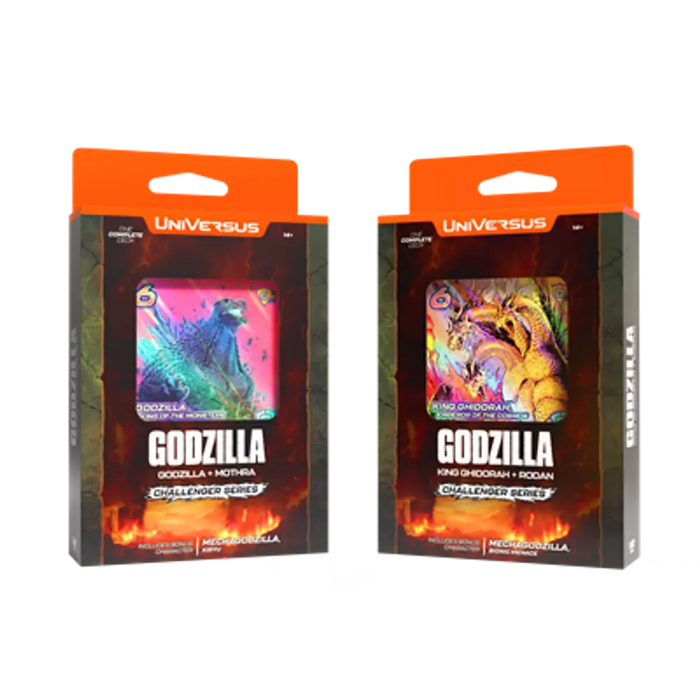 Godzilla Challenger Series Assorted Deck UniVersus CCG