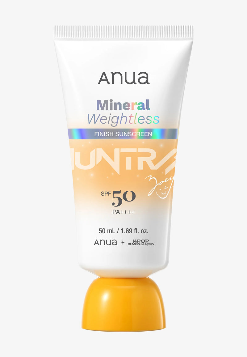 ANUA (KDH) MINERAL WEIGHTLESS FINISH SUNSCREEN 50ml