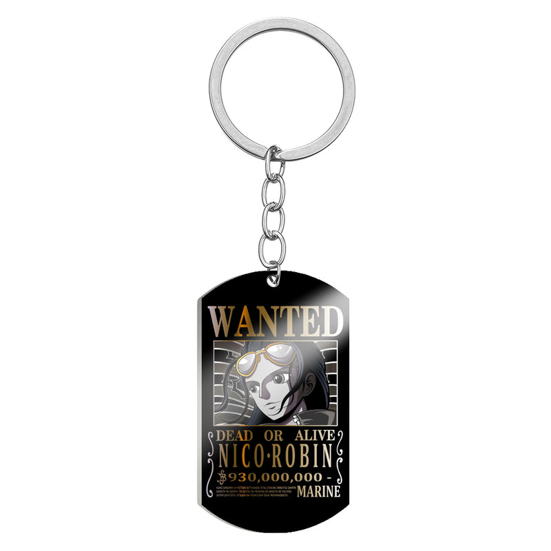 One Piece Wanted Keychain Robin