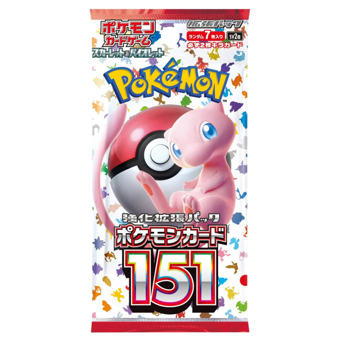 Pokémon Scarlet & Violet—151 Japanese booster pack