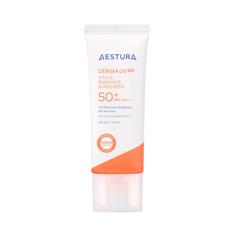Aestura Derma UV365 Vita-C Radiance Sunscreen 40ml SPF50+ PA++++