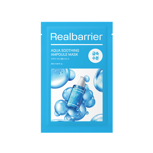 REAL BARRIER AQUA SOOTHING AMPOULE MASK (28ML)