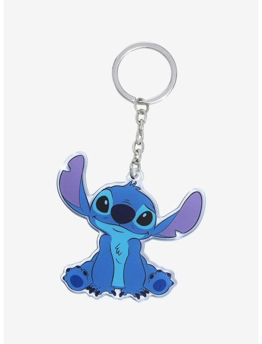 Stitch Keychain Resin Pendant