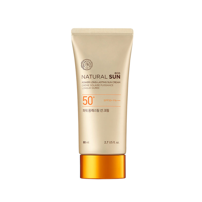 THE FACE SHOP POWER LONG-LASTING SUN CREAM SPF50+ PA+++ 80ML