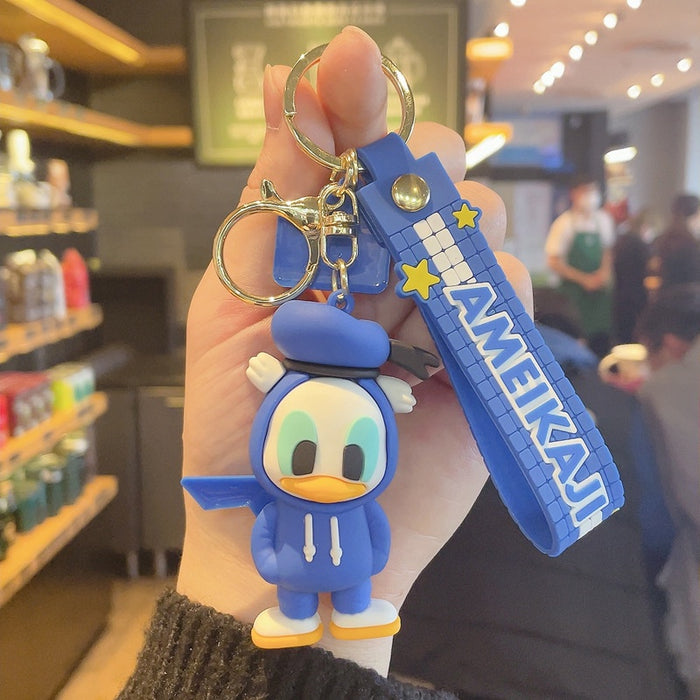 Donald Duck PVC keychain