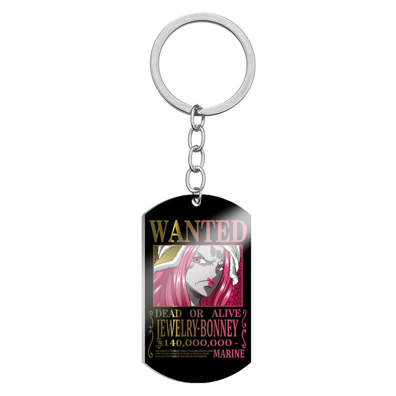 One Piece Wanted Keychain Bonney