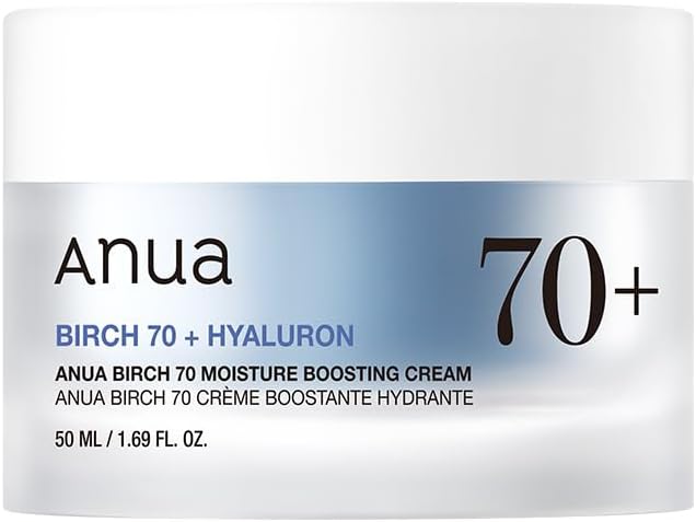 Anua Birch 70% Moisture Boosting Cream 50ml Face Moisturiser