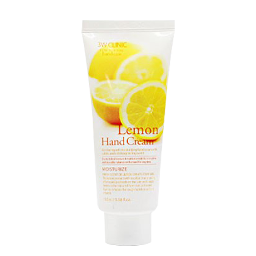 3W CLINIC MOISTURIZING LEMON HAND CREAM
