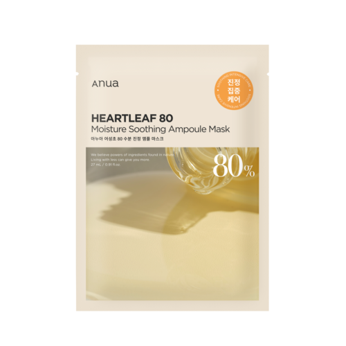 Anua HEARTLEAF 80% AMPOULE MASK (27ML*1EA)