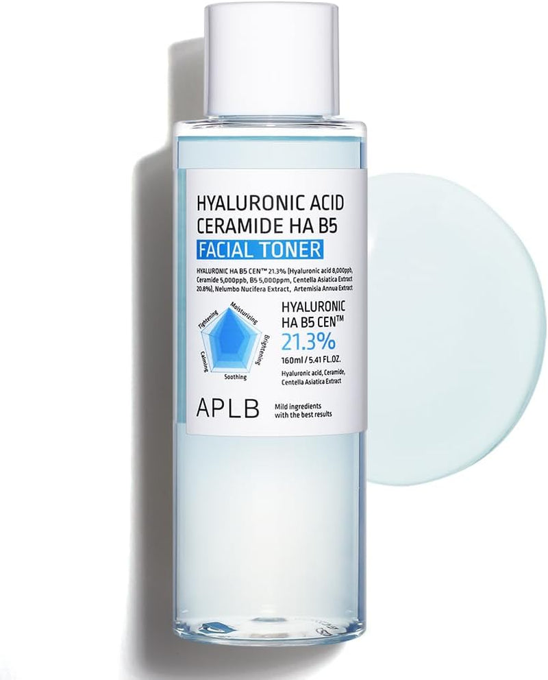 APLB HYALURONIC ACID CERAMIDE HA B5 FACIAL TONER 160ML