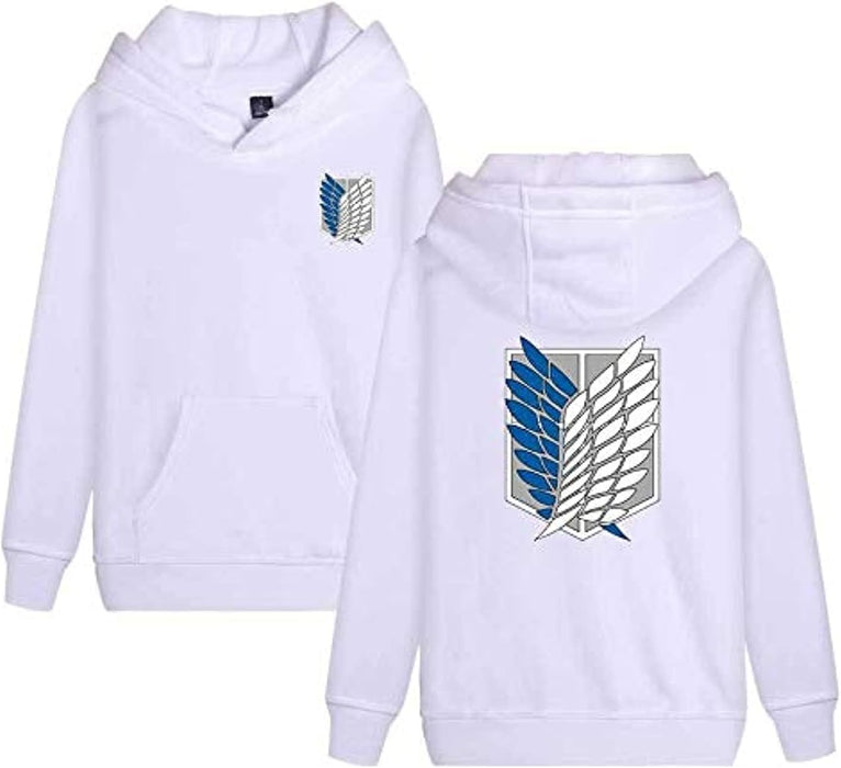 Attack On Titan Hoodie White