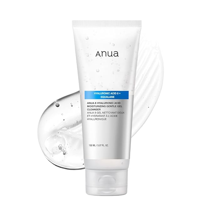 Anua 8 HYALURONIC ACID MOISTURIZING GENTLE GEL CLEANSER 150ML
