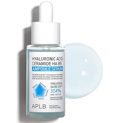 APLB HYALURONIC ACID CERAMIDE HA B5 AMPOULE SERUM 40ML
