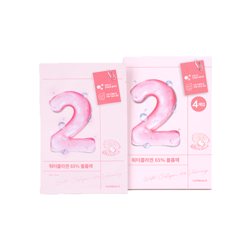 NUMBUZIN NO.2 WATER COLLAGEN 65% VOLUMING SHEET MASK (27G)