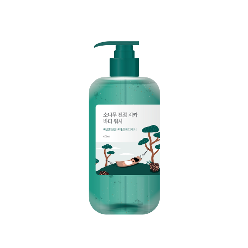 ROUND LAB PINE CALMING CICA BODY WASH 400ML