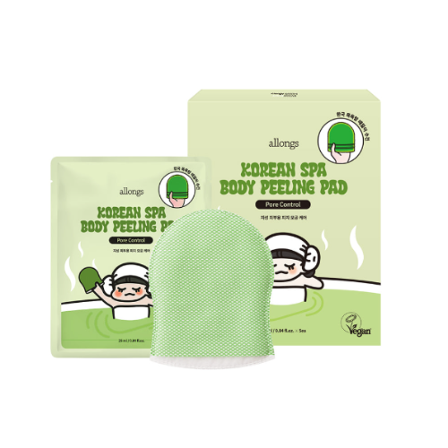 Allongs Korean Spa Body Peeling Pad Pore Control 5ea