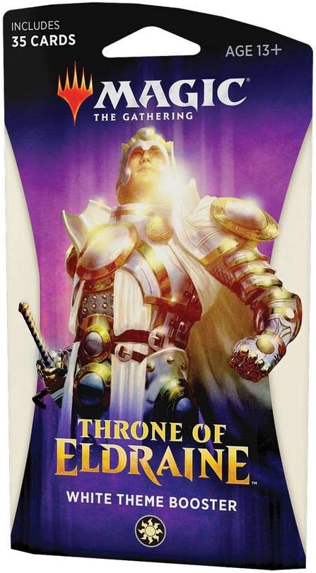 Magic The Gathering Throne Of Eldraine White Theme Booster