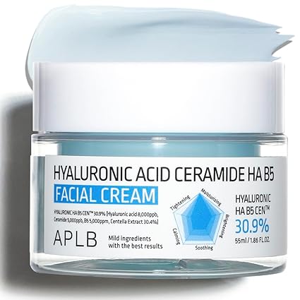 APLB HYALURONIC ACID CERAMIDE HA B5 FACIAL CREAM 55ML