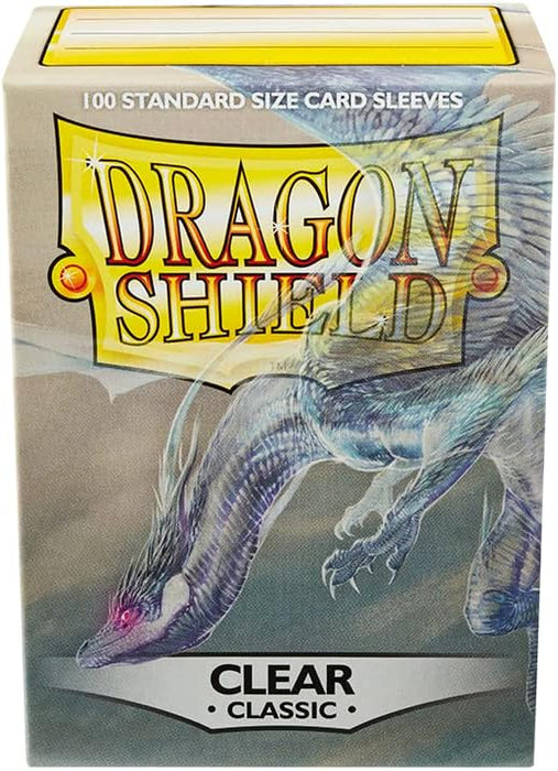 Dragon Shield - Classic Standard Size Sleeves 100 PC Clear