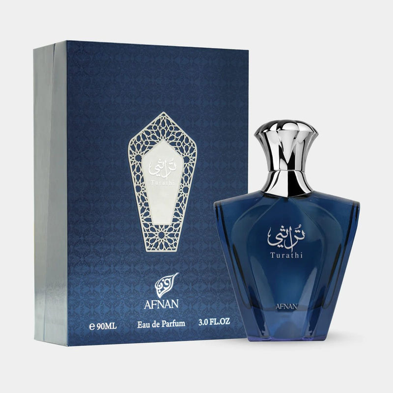 AFNAN TURATI HOMME BLUE EDP 90ML From UAE Factory