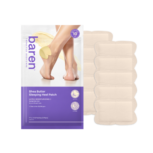 BAREN SHEA BUTTER SLEEPING HEEL PATCH (10EA)