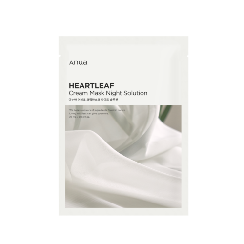 Anua HEARTLEAF CREAM MASK NIGHT SOLUTION (25ML*1EA)