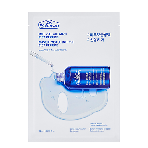 THE FACE SHOP DR.BELMEUR INTENSE FACE MASK CICA PEPTIDE