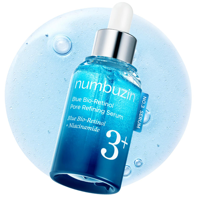 Numbuzin No.3 Blue Bio-Retinol Pore Refining Serum 30ml
