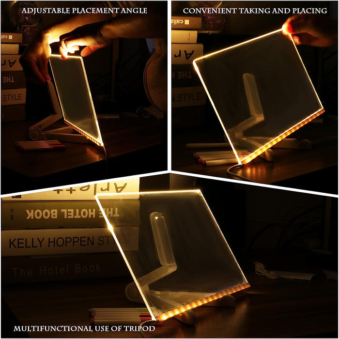 Led Light Note Board