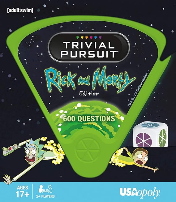 Trivial Pursuit - Rick &
Morty (FAMILY
GAMES) (Licensed)