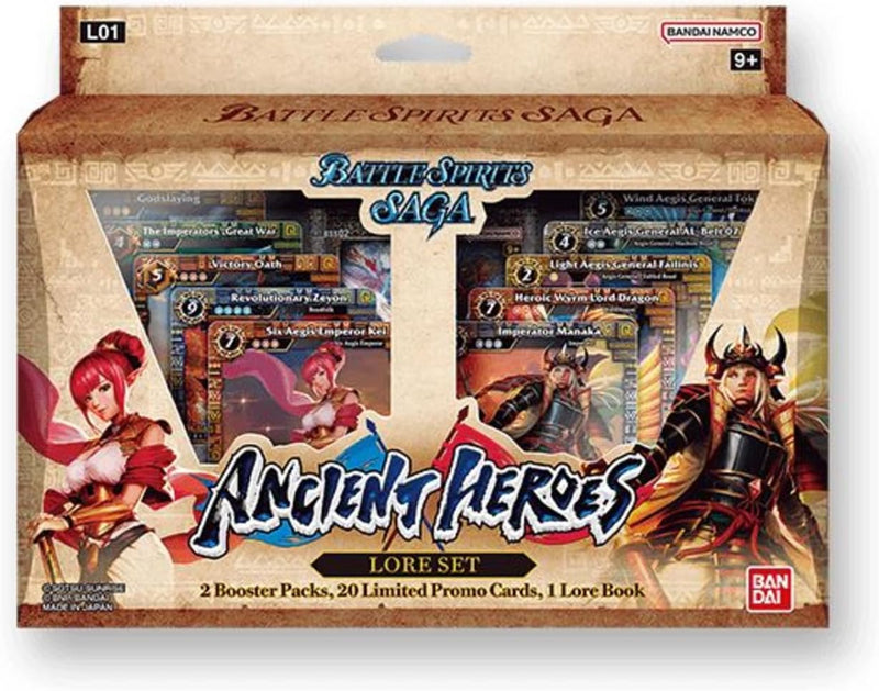 Battle Spirits Saga - Ancient Heroes Lore Set L01