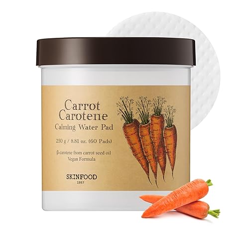 SKINFOOD CARROT CAROTENE CALMING WATER PAD 250G