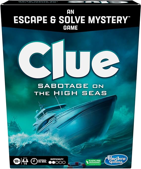 Cluedo Escape -Sabotage On The High Seas (Licensed)