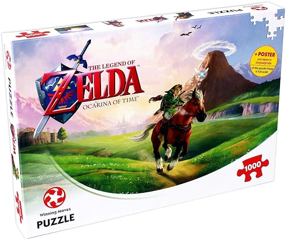 Legend of Zelda -Ocarina of Time Jigsaw Puzzle - 1000pcs (Licensed)