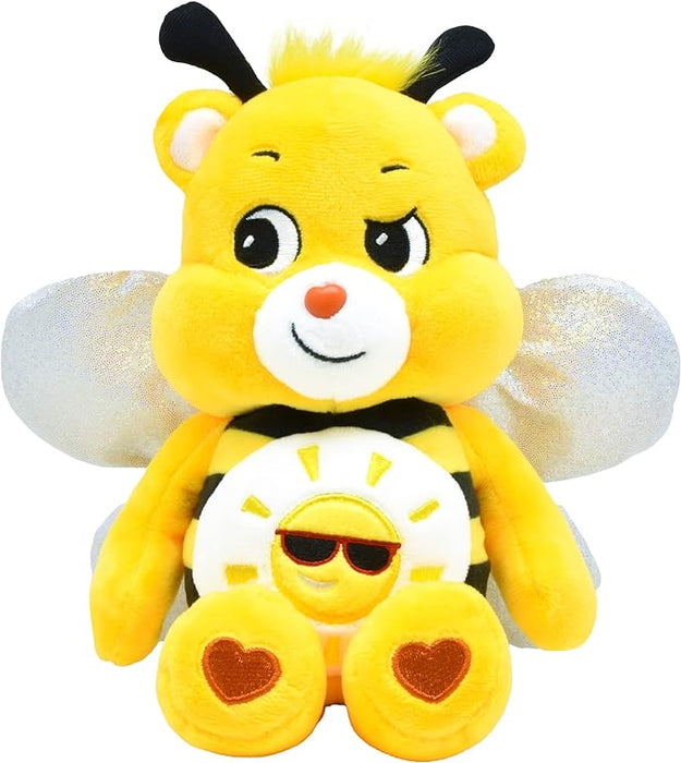 Care Bears - 9 Inch Bean Plush - BumbleBee Funshine Bear (Licensed)