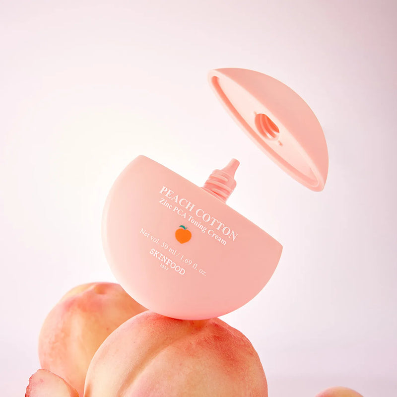Skinfood PEACH COTTON ZINC PCA TONING CREAM 50ml